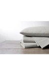 COYUCHI CLOUD BRUSHED ORGANIC COTTON FLANNEL SHEET SET,1022780