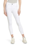 GOOD AMERICAN GOOD LEGS HIGH RISE CROP SKINNY JEANS,GAGLC403DNU