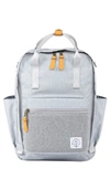 Product Of The North Babies' Elkin Sustainable Diaper Backpack In Heather Grey