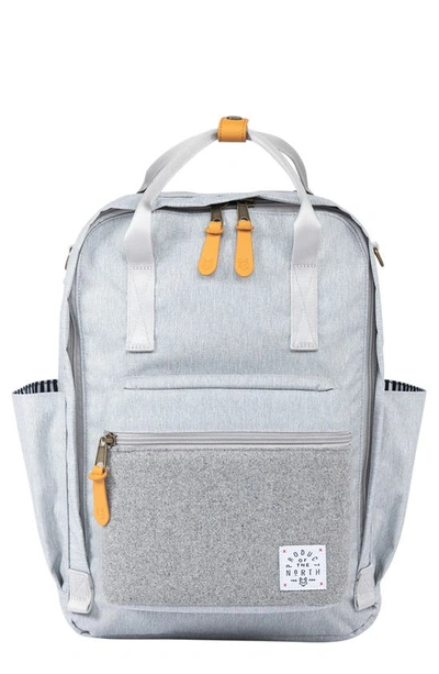 Product Of The North Babies' Elkin Sustainable Diaper Backpack In Heather Grey