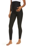 Beyond Yoga Spacedye Out Of Pocket High Waisted Midi Leggings In Darkest Night