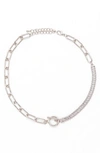 PETIT MOMENTS DEMIE CRYSTAL CHAIN NECKLACE,N0040
