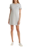JUICY COUTURE COTTON FRENCH TERRY T-SHIRT DRESS,JCK40003AM