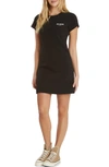 JUICY COUTURE COTTON FRENCH TERRY T-SHIRT DRESS,JCK40003AM