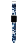 TORY BURCH THE TIE DYE LEATHER BAND FOR APPLE® WATCH, 38MM/40MM,TBS0042