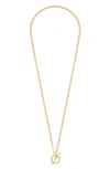 BROOK & YORK LIV ROPE TOGGLE NECKLACE,BYN1225G