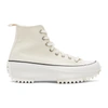 Converse Chuck Taylor(r) All Star(r) Run Star Hike High Top Platform Sneaker In Egret/ White/ Multi