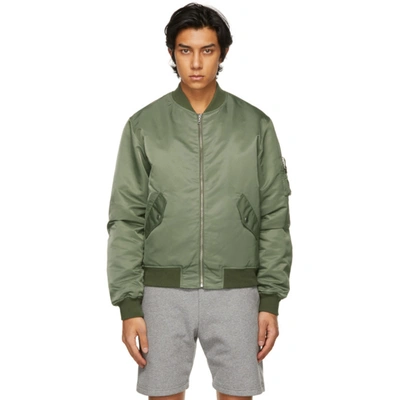 John Elliott Bogota Bomber Ii Bomber Jacket In Green