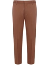 BEABLE BEABLE TROUSERS BROWN