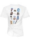 RABANNE PACO RABANNE T-SHIRTS AND POLOS WHITE