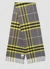 BURBERRY BURBERRY CHECK FRINGED SCARF