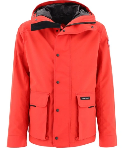 Canada Goose Lockeport Water Resistant Jacket In Red