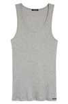 TOM FORD RIBBED MUSCLE TANK,T4D101210