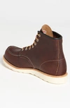 RED WING 6 INCH MOC TOE BOOT,8138
