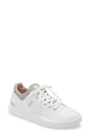 On Women's Running The Roger Advantage Lace Up Sneakers In White/rosehip