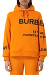 BURBERRY POULTER HORSEFERRY LOGO HOODIE,8040769