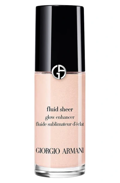 Giorgio Armani Fluid Sheer Glow Enhancer, 0.6 oz In Pink