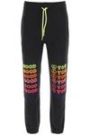 Ireneisgood Slogan Drawstring Tracksuit Bottoms In Black Multi