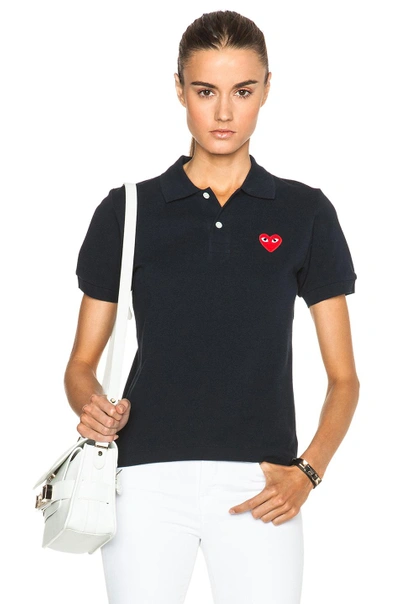 Cotton Polo Comme Des Garcons Women's Polo Shirt Comme Des