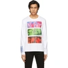 Mcq By Alexander Mcqueen White Regular Long Sleeve T-shirt In 9000 Optic White