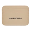 BALENCIAGA BEIGE CASH CARD HOLDER