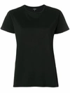 ASPESI ASPESI WOMEN'S BLACK COTTON T-SHIRT,Z013243885241 L