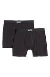 SAXX ULTRA SUPER SOFT 2-PACK RELAXED FIT BOXER BRIEFS,SXPP2U-BBB