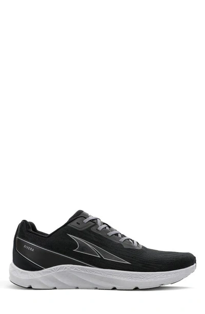Altra Rivera Running Shoe In Black/ Gray