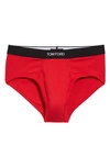 TOM FORD COTTON STRETCH JERSEY BRIEFS,T4LC11040