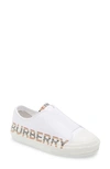 BURBERRY MINI LARKHALL SLIP-ON SNEAKER,8039833