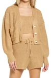 4TH & RECKLESS HENRY CROP CARDIGAN,4THK2100129