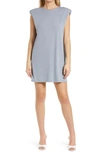 4TH & RECKLESS GABRIELLA SHOULDER PAD SLEEVELESS T-SHIRT DRESS,4THL01117