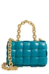 Bottega Veneta The Chain Cassette Bag In 3118-mallard-gold