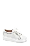 Linea Paolo Kelsey Sneaker In White Leather