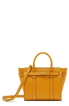 MULBERRY MINI ZIPPED BAYSWATER LEATHER TOTE,HH4949/205N651