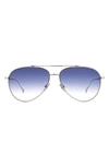 Isabel Marant 60mm Gradient Aviator Sunglasses In Blue
