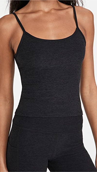 Beyond Yoga Space-dye Truly Tank Top In Black