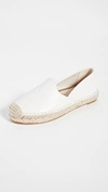 Sam Edelman Khloe Espadrille Flat In White