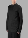 Thamanyah BLACK MOCK NECK SHIRT