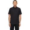 BURBERRY BLACK SHERWOOD SHORT SLEEVE SHIRT