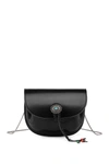 Old Trend Leather Chain Crossbody Bag In Black