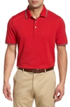 CUTTER & BUCK ADVANTAGE CLASSIC FIT TIPPED DRYTEC POLO,MCK00011