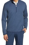 ADIDAS GOLF 3-STRIPES QUARTER ZIP PERFORMANCE PULLOVER,GM0019