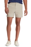 Polo Ralph Lauren Prepster Classic Fit 6 Inch Cotton Shorts In Classic Stone