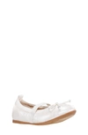 Nina Kids' Esther Ballet Flat In Ivory