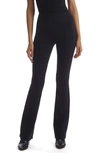 Commando Womens Black Neoprene Stretch-woven Leggings In Black