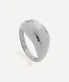 Monica Vinader Silver Deia Domed Ring In Silver