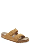 Birkenstock Classic Arizona Soft Footbed Sandal In Latte Cream