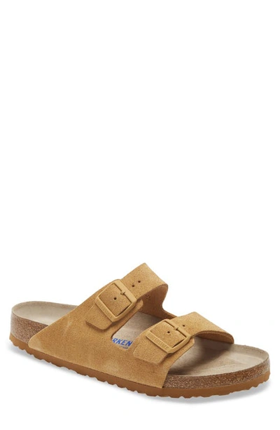 Birkenstock Classic Arizona Soft Footbed Sandal In Latte Cream