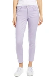 Wit & Wisdom Ab-solution High Waist Ankle Skinny Pants In Lavender Dust